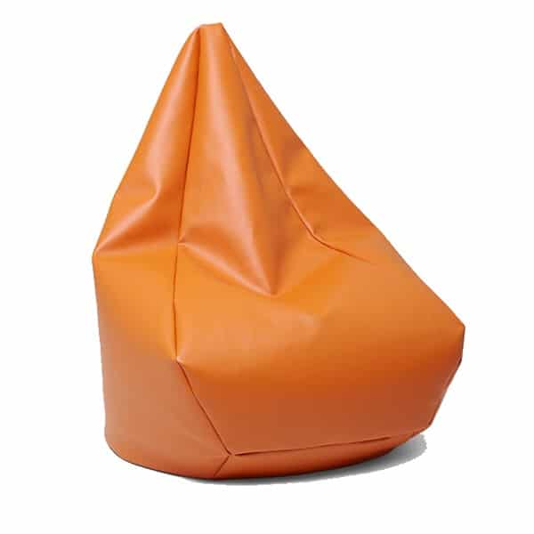 bean-bag-hire-south-coast-orange