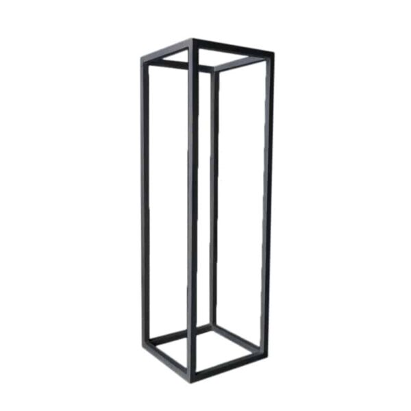 Metal Plinth Black 180cm